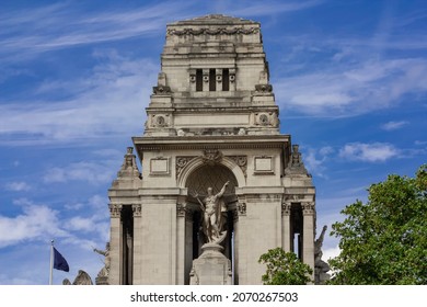 The Apex Of An Impressive Civic Building In London