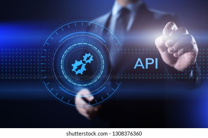 API Application Programming Interface Development Technology Concept.