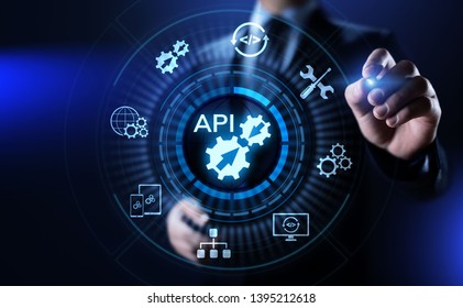 API Application Programming Interface Development Technology Concept.