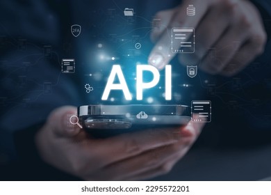 API, Application programming interface, Software development tool - Shutterstock ID 2295572201