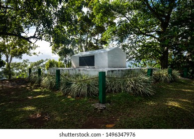 Apia, Upolu / Samoa - 1 September 2019: Robert Louis Stevenson Grave At The Top Of Mount Vaea