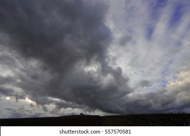 Apocalyptic Sky In Aude, France