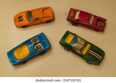 Apollo, Pennsylvania - April 17, 2022 - Matchbox Cars