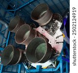 Apollo Rocket Engine in Kennedy Space Center, Florida