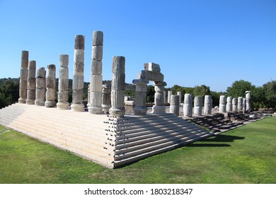 
Çanakkale Apollon Smintheion ”sanctuary is the second most important sanctuary of Troas after the Athena temple in the city of Troy.