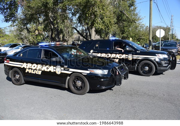 APOPKA, FLORIDA, USA - Apopka Police Cars January\
18, 2021.