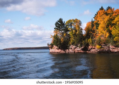 Apostle Islands, Wisconsin In The Fall