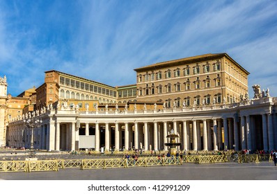 The Apostolic Palace In The Vatican City - Rome