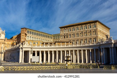 The Apostolic Palace In The Vatican City - Rome