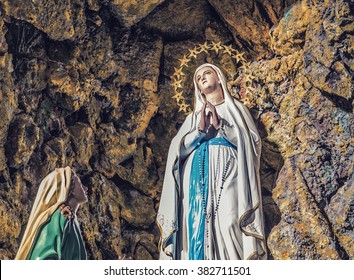 Our Lady Of Lourdes Images Stock Photos Vectors Shutterstock