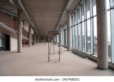 The Appearance And Construction Of The Interior Building Before The Execution Of Major Works And Interior Design.building Project