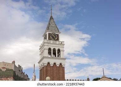 The Appearance Of An Old Church Steeple