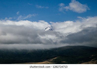 appeared among the clouds