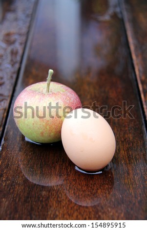 appel and egg