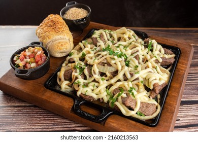 Appetizer - Portion Of Filet Mignon With Cream Cheese