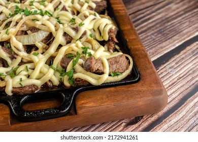 Appetizer - Portion Of Filet Mignon With Cream Cheese