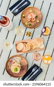 Appetizers At Beach Bar Restaurant