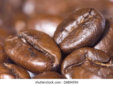 appetizing grains Coffey. close-up