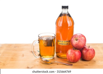 Apple cider vinegar with brewed tea, natural remedies and cures for common health condition