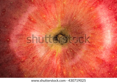 Similar – Foto Bild Apfel Farbfoto rund rot