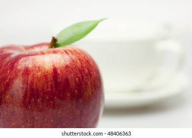 apple and a cup