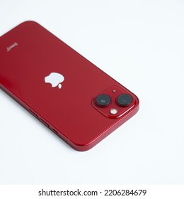 Apple IPhone 13 (PRODUCT) RED Detailed Shot