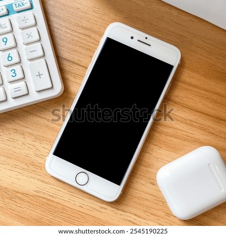 Apple iPhone7 Mockup on Table