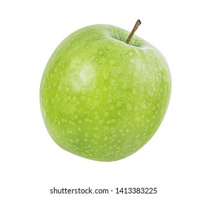 Apple on a white background