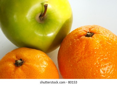 apple and oranges