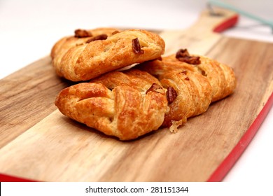 Apple And Pecan Plait Danish Pastry 