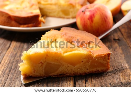 Image, Stock Photo Apple baking cake Cake