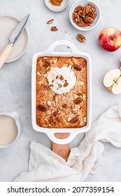 Apple Pie Baked Oatmeal, Baked Oats, Oatmeal, Oatmeal Bars