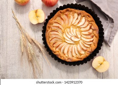 Apple Pie, Studio Shot, Top View