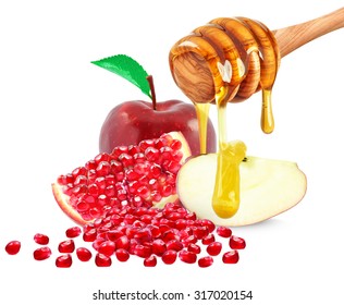 Apple, Pomegranate And Honey