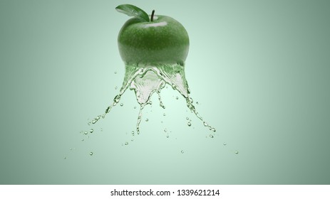 apple splash effect ,
