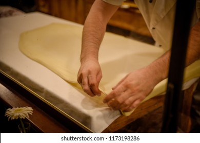 Apple Strudel Making Off