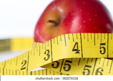 Apple And Tape Measure