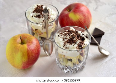 Apple Trifle, Selective Focus