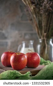 Apples on the table