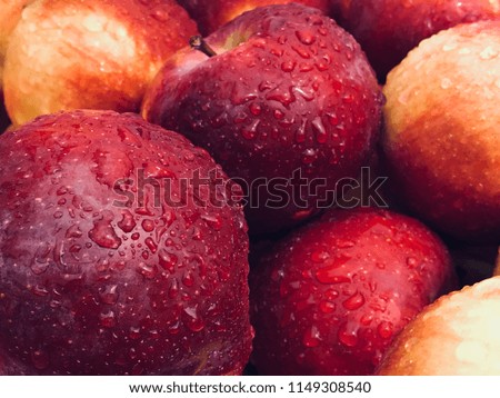 apples and raindrops