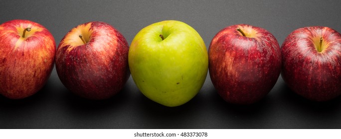 Apples Used To Show Diversity And Inclusion For Business 