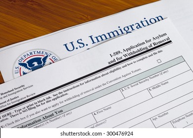 Application for asylum and for withholding of removal to fill out