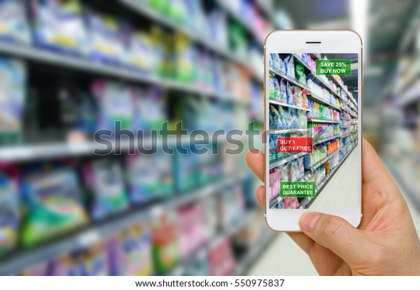 Application of Augmented\
Reality in Retail Business Concept in Supermarket for Discounted or\
on Sale Products