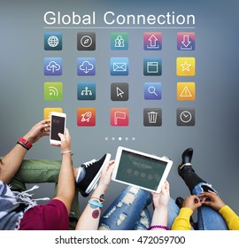Application Cloud Network Communication Internet Concept