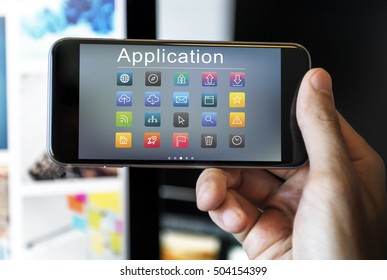 Application Cloud Network Communication Internet Concept