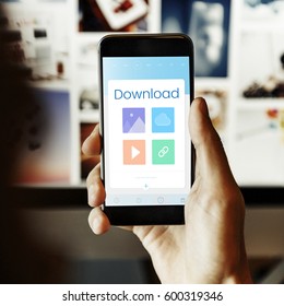 Application Digital Social Media Technology - Shutterstock ID 600319346