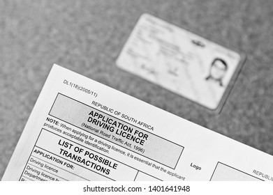 Application For A Driving Licence In South Africa Form. 