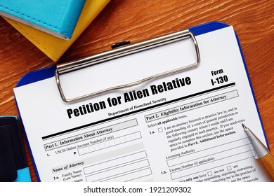 Application Form I-130 Petition For Alien Relative 
