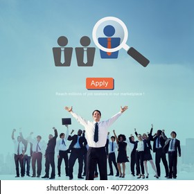 Application Occupation Profession Job Seeker Concept