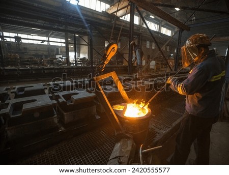 Applications of Castings.Examples and processes in the industry